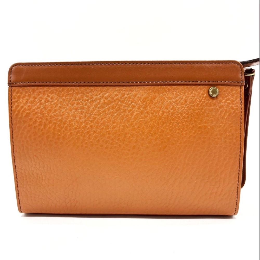 Burberrys Vintage Tan Leather Wristlet - Picture 8 of 10